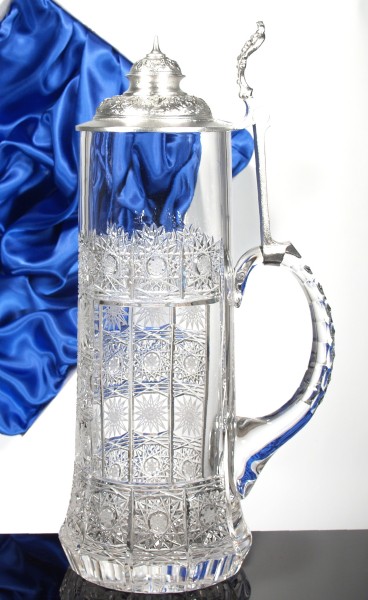 Tuplák broušený 1000 ml s cínovým víčkem